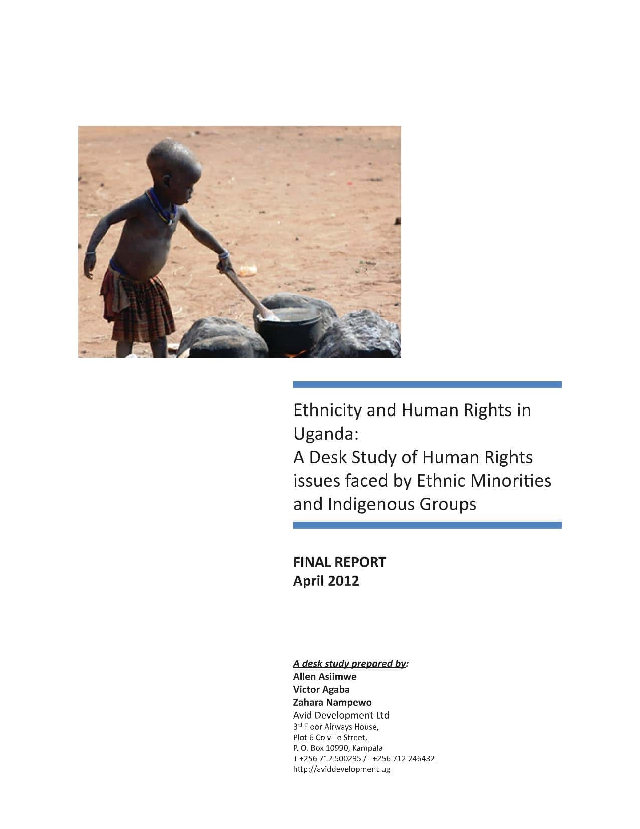 Ethnicity and Human Rights in Uganda