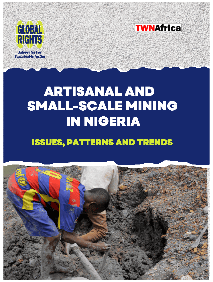 ARTISANAL  AND SMALL-SCALE  MINING IN NIGERIA; ISSUES, PATTERNS AND TRENDS